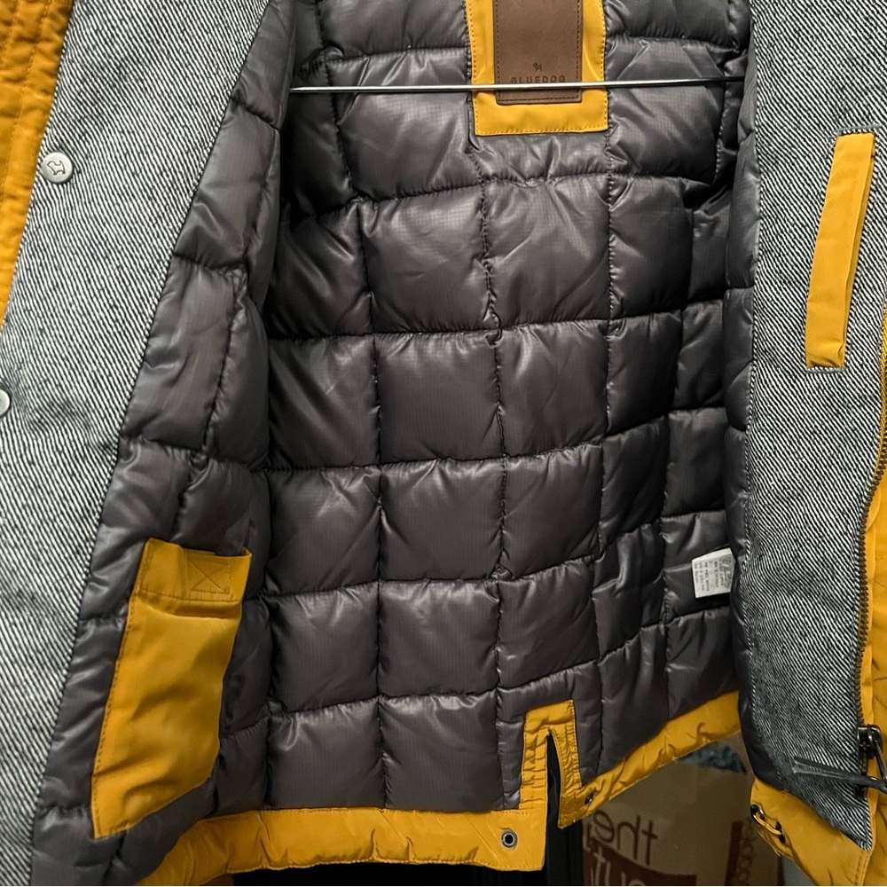 Toddler Coat “Blue Dog” 3T/4T Medium